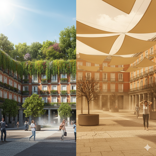 El Gran Error de la Plaza Mayor de Madrid: La Inversión Millonaria en Toldos que Taló la Solución Natural