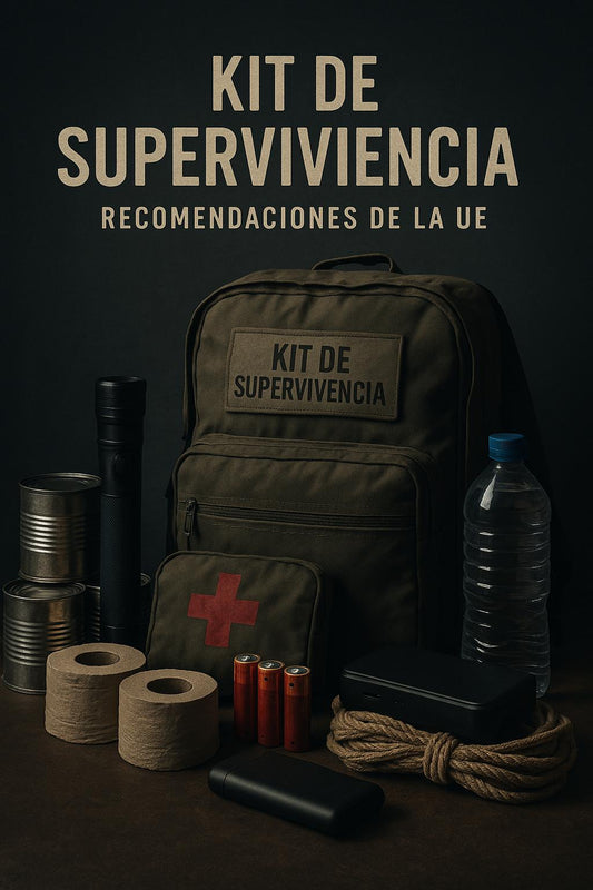 ¿Qué debe contener un kit de supervivencia recomendado por la UE?