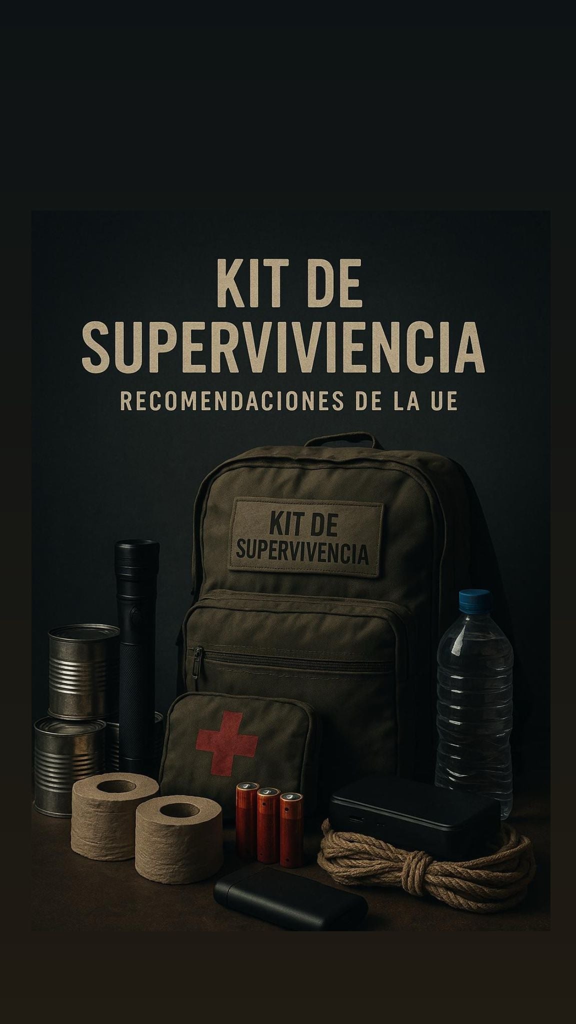 1. BLACK OUT - KIT SUPERVIVENCIA UE