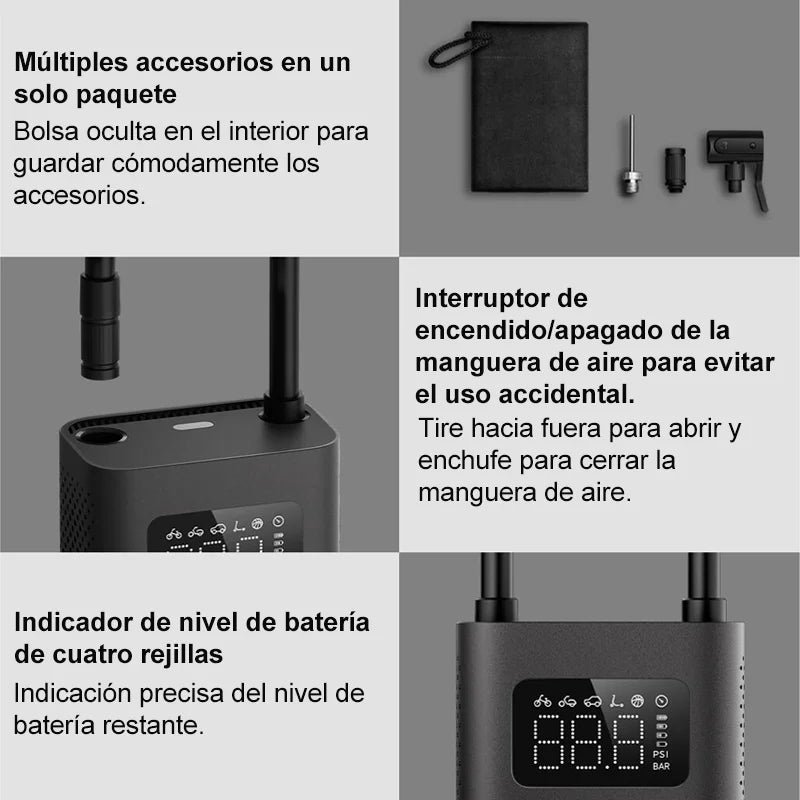 Compresor de Aire Portátil Xiaomi 2D
