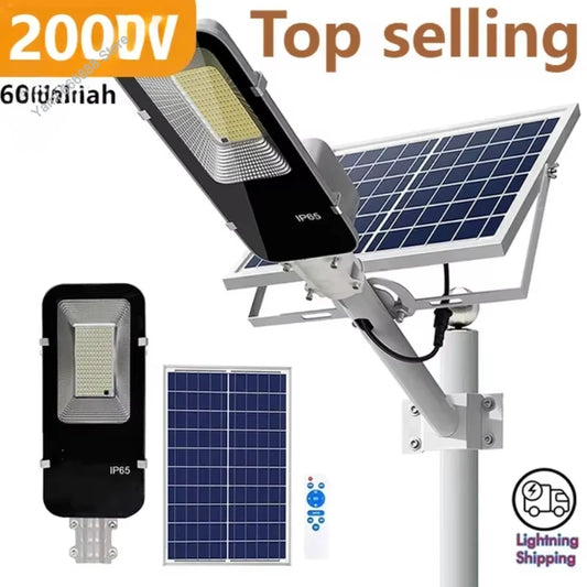Luz Solar Potente para Exteriores de 200W (380LED)