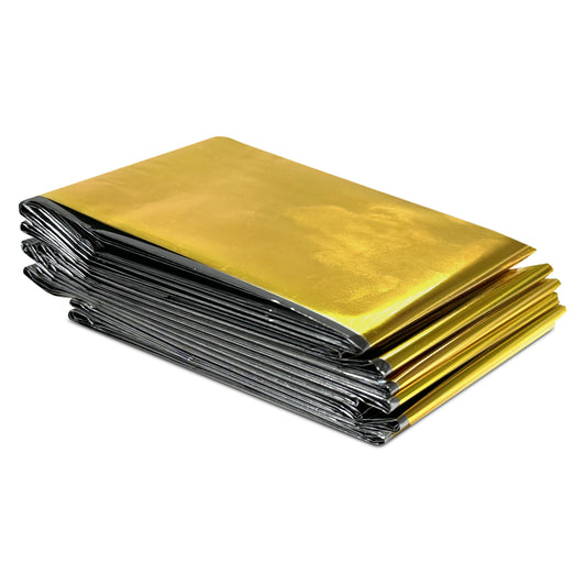Protección Vital en Cualquier Clima: Manta Térmica de Emergencia - Esencial para Supervivencia y Primeros Auxilios