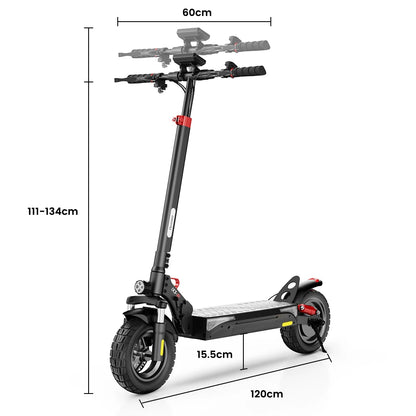 Movilidad Resiliente y Veloz: El Patinete Eléctrico Todoterreno de 800W