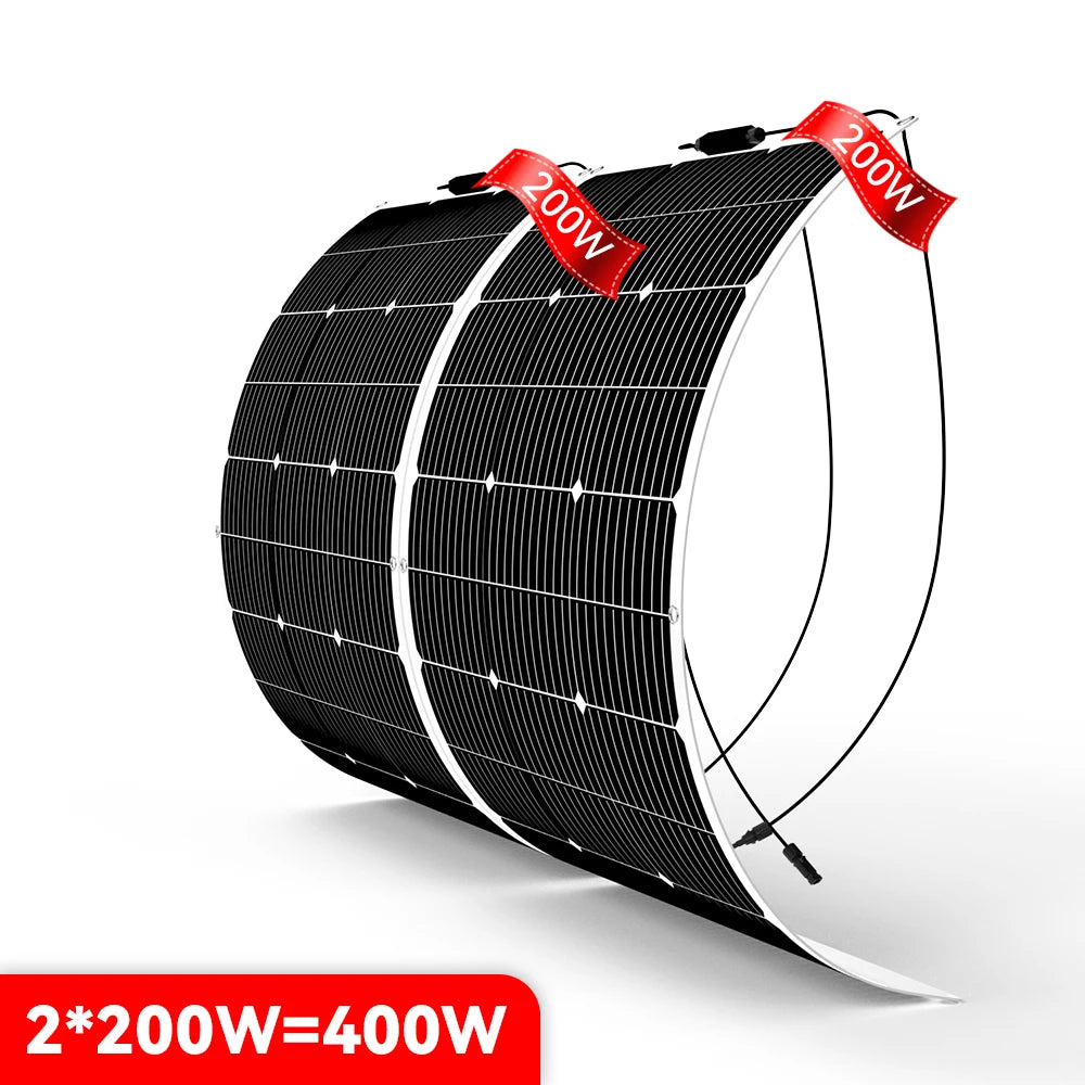 Paneles Solares Monocristalinos (200w-800W) - Tu Fuente de Alimentación Autónoma