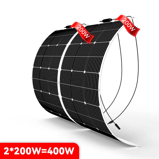 Paneles Solares Monocristalinos (200w-800W) - Tu Fuente de Alimentación Autónoma