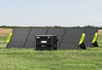 Energía Premium Donde la Necesites: Panel Solar Plegable de 200W - Máxima Eficiencia y Durabilidad para Tu Autonomía Energética