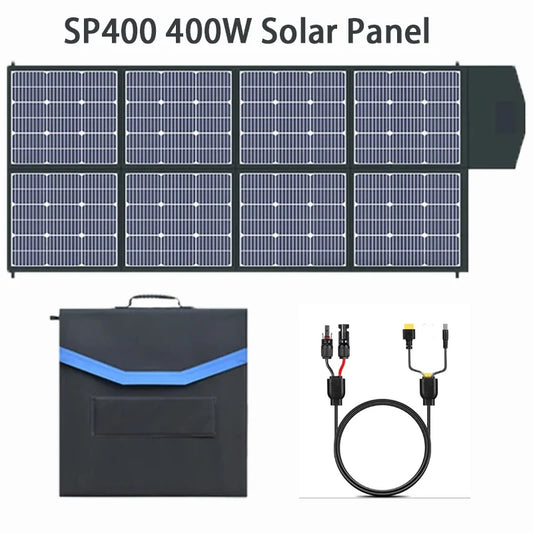 Potencia Absoluta: Central Eléctrica Portátil con Panel Solar de 400W - Independencia Energética