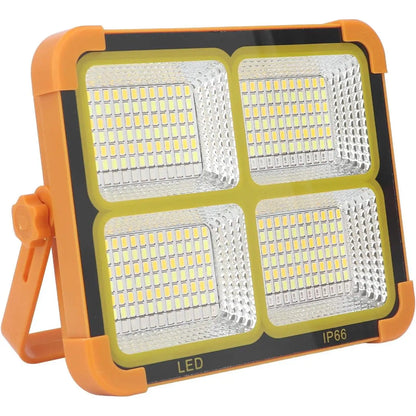 Foco LED Portátil con Carga Solar y USB