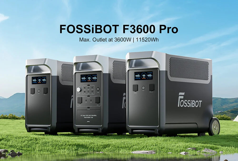 Poder Ilimitado para lo Inesperado: Estación de Energía Portátil F3600 Pro (3600W/11520Wh) - Tu Garantía de Autonomía Total