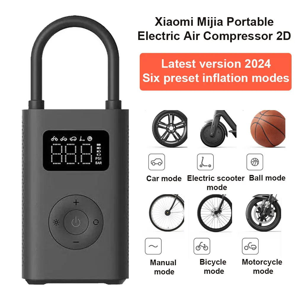 Compresor de Aire Portátil Xiaomi 2D