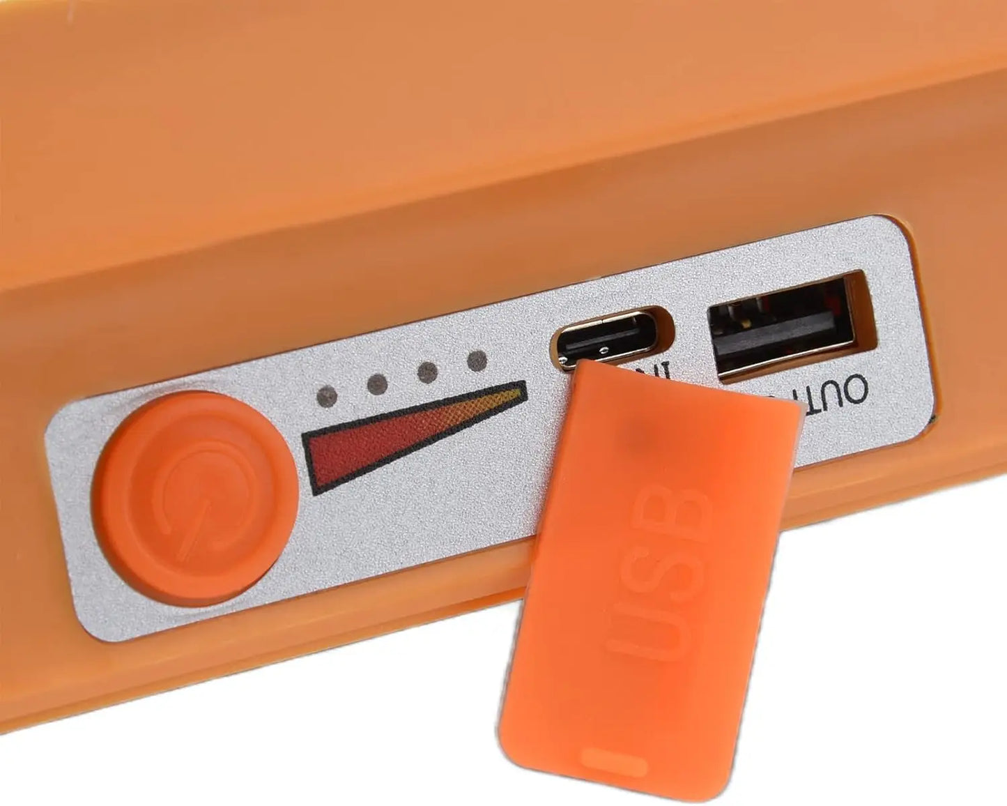 Foco LED Portátil con Carga Solar y USB
