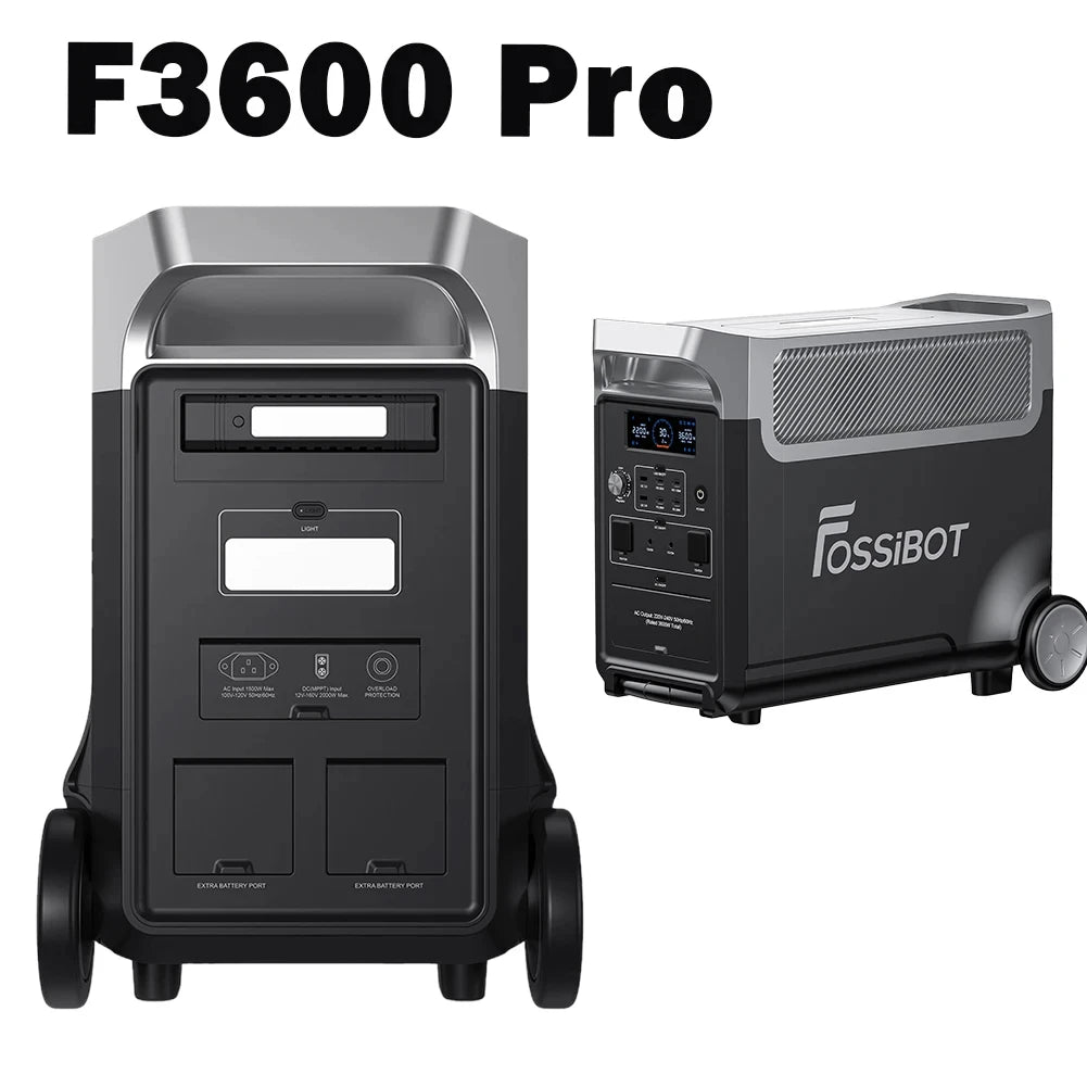 Poder Ilimitado para lo Inesperado: Estación de Energía Portátil F3600 Pro (3600W/11520Wh) - Tu Garantía de Autonomía Total