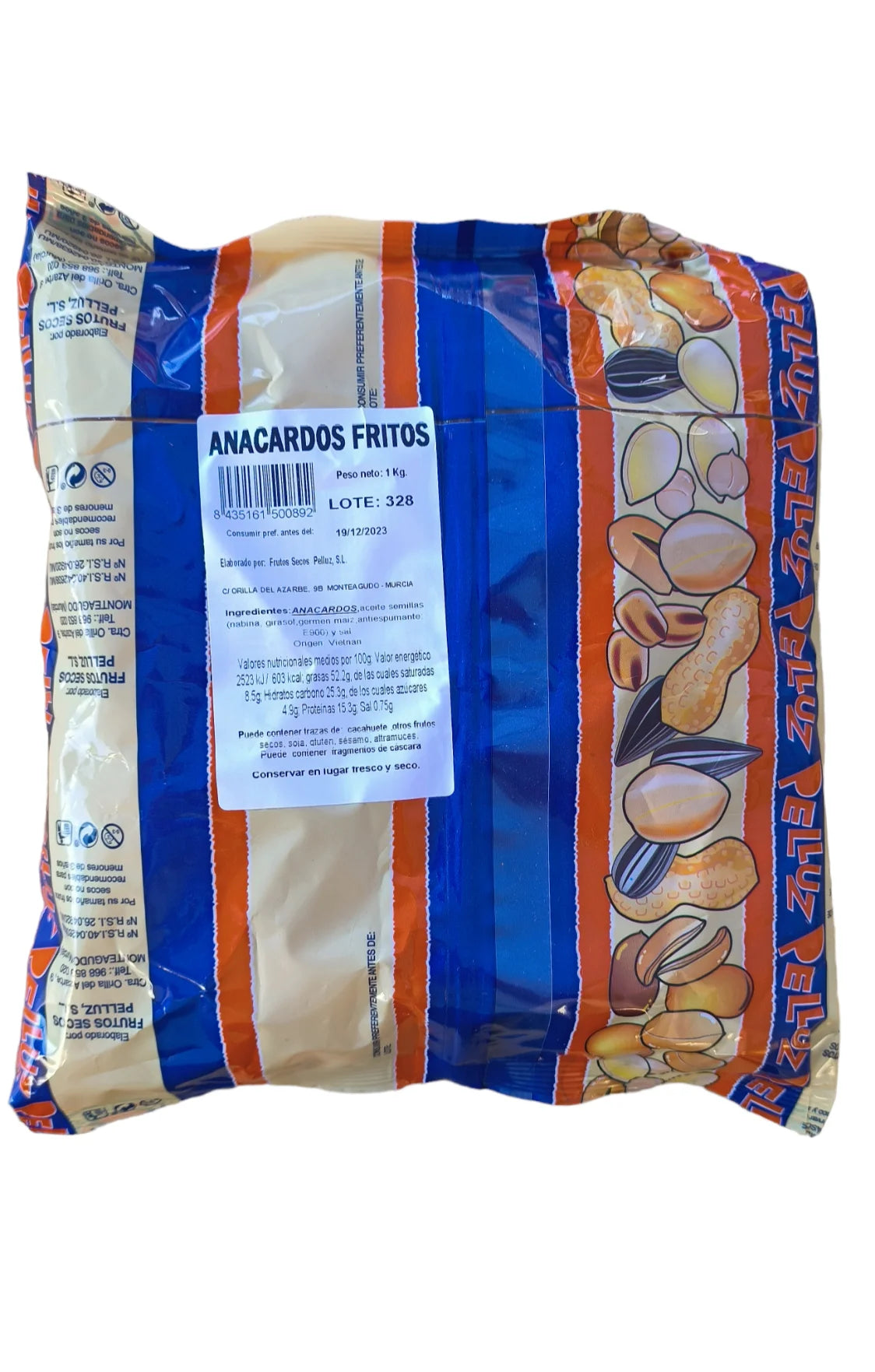 Anacardos Salados de 1 KG - Tu Reserva Estratégica para la Supervivencia