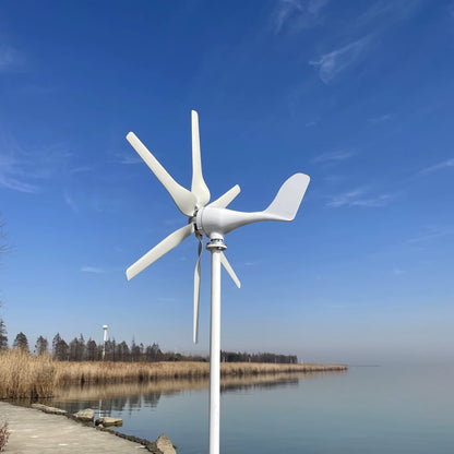 Energía Eólica Fiable y Segura: Aerogenerador de 800W (Sun-800) - Tu Pilar de Autonomía Off-Grid