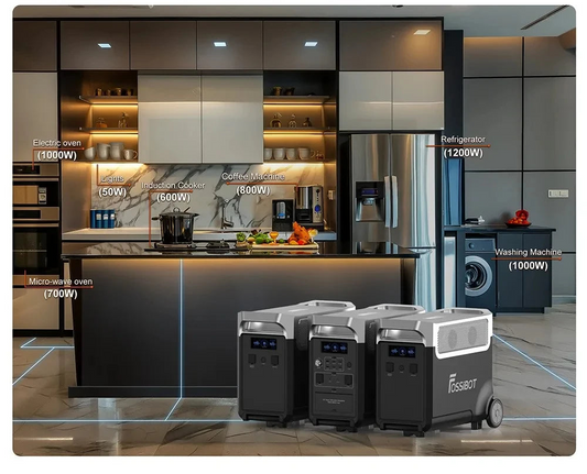 Poder Ilimitado para lo Inesperado: Estación de Energía Portátil F3600 Pro (3600W/11520Wh) - Tu Garantía de Autonomía Total