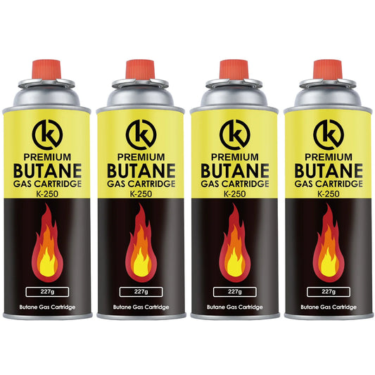 Cartucho de Gas Butano Modelo K-250 para cocina portátil