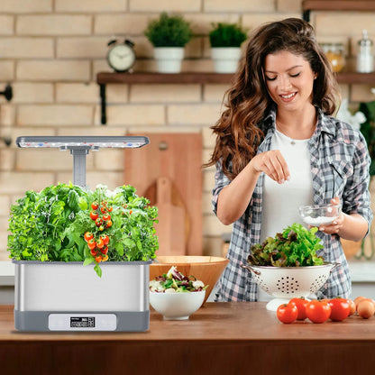 Kit de Cultivo Hidropónico Inteligente (8 Vainas) - Tu Huerto Urbano con Control Remoto